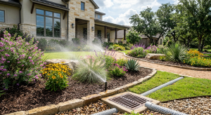 Pool landscaping
