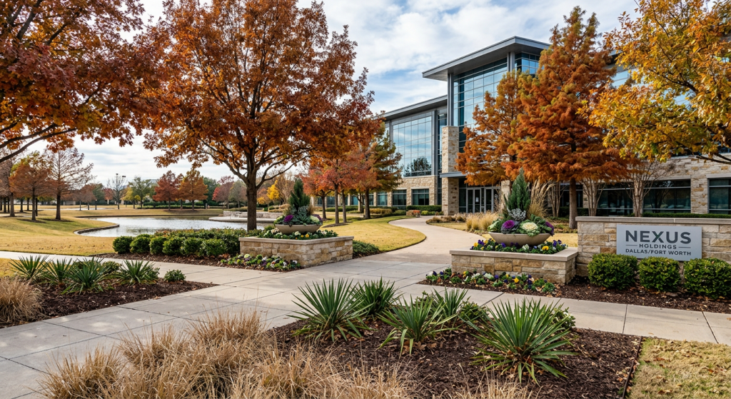 Stone landscaping